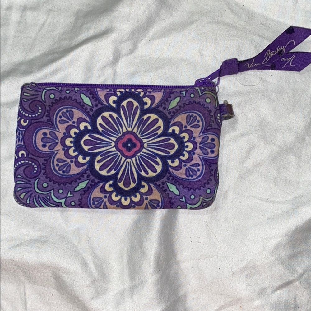vera bradley id key pouch